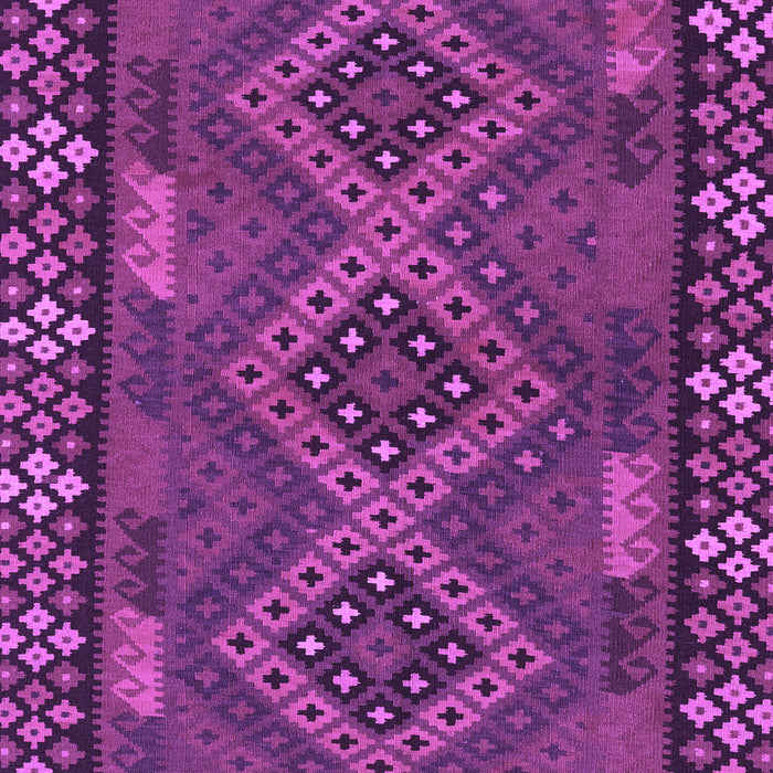Machine Washable Southwestern Purple Country Area Rugs, wshcon2824pur