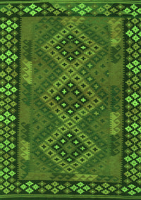 Southwestern Green Country Rug, con2824grn