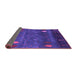 Sideview of Abstract Purple Contemporary Rug, con2825pur