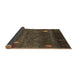 Sideview of Abstract Brown Contemporary Rug, con2825brn