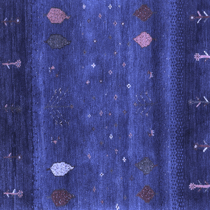 Square Machine Washable Abstract Blue Contemporary Rug, wshcon2825blu