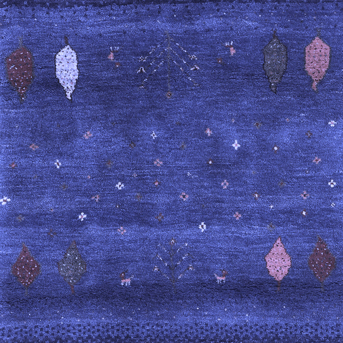 Machine Washable Abstract Blue Contemporary Rug, wshcon2825blu