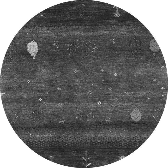 Machine Washable Abstract Gray Contemporary Rug, wshcon2825gry