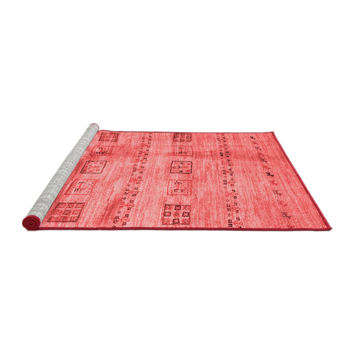 Contemporary Red Washable Rugs