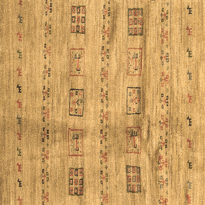 Square Machine Washable Abstract Brown Contemporary Rug, wshcon2826brn