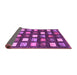 Sideview of Abstract Purple Contemporary Rug, con2827pur