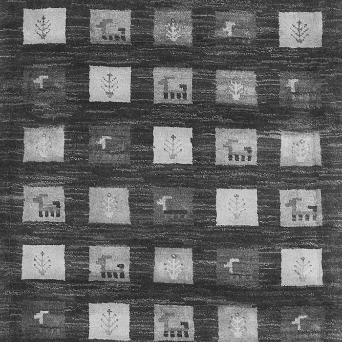 Abstract Gray Contemporary Rug, con2827gry