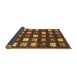 Sideview of Abstract Brown Contemporary Rug, con2827brn