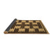 Sideview of Abstract Brown Contemporary Rug, con2828brn