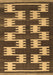 Abstract Brown Contemporary Rug, con2828brn