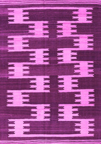 Abstract Pink Contemporary Rug, con2828pnk