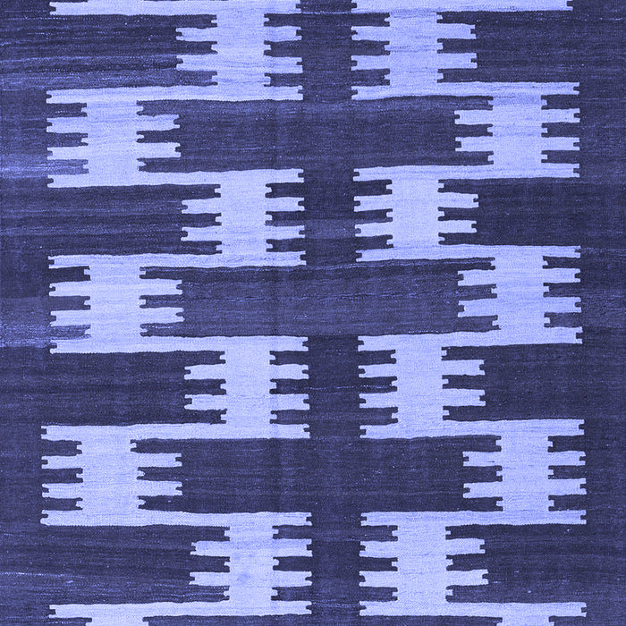 Machine Washable Abstract Blue Contemporary Rug, wshcon2828blu