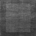 Serging Thickness of Abstract Gray Contemporary Rug, con282gry