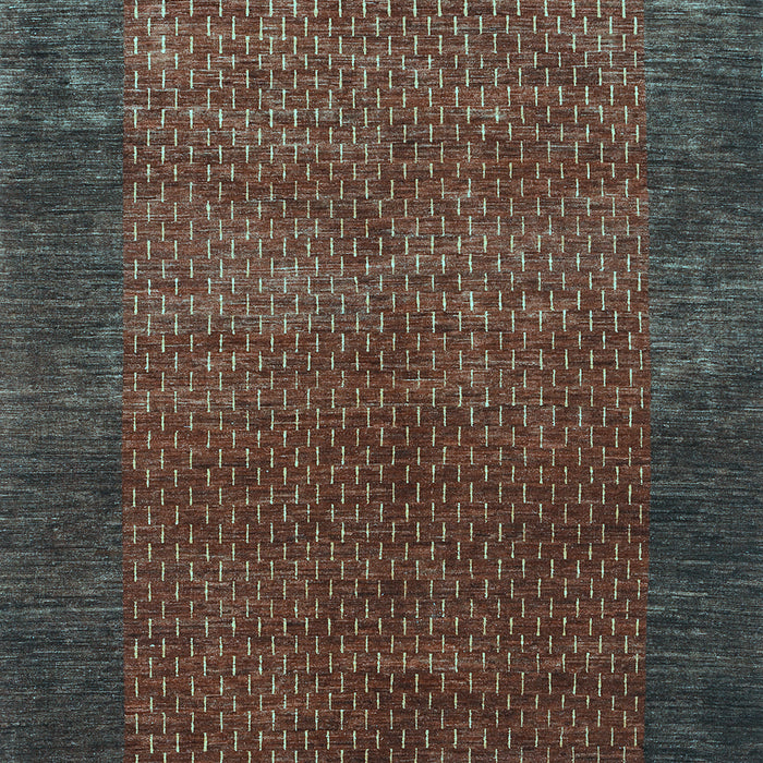 Abstract Light Blue Contemporary Rug, con282lblu