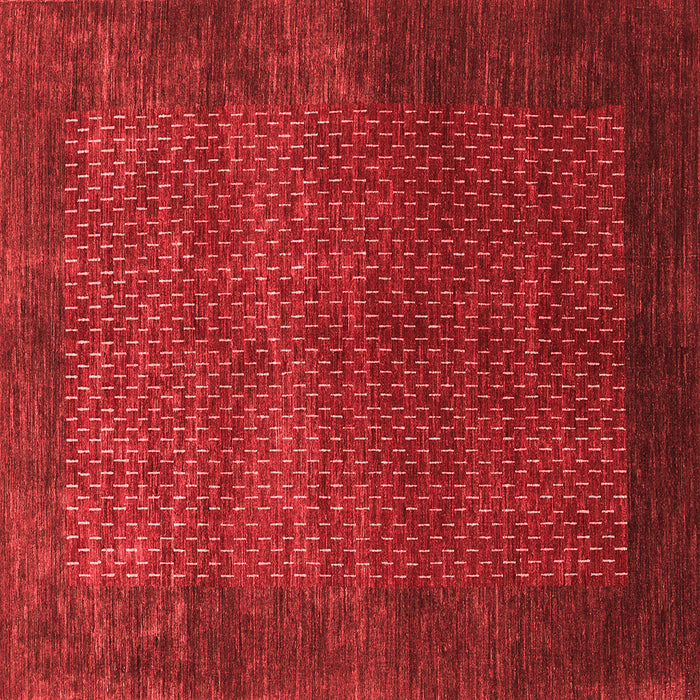 Machine Washable Abstract Red Contemporary Rug, wshcon282red