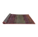 Thickness of Contemporary Brown Modern Rug, con2830