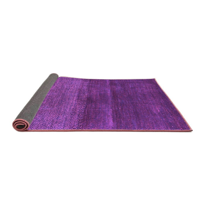 Sideview of Abstract Purple Contemporary Rug, con2830pur