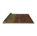 Sideview of Abstract Brown Contemporary Rug, con2830brn