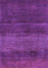 Machine Washable Abstract Purple Contemporary Area Rugs, wshcon2830pur