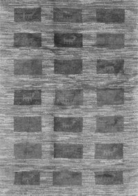 Abstract Gray Contemporary Rug, con2831gry