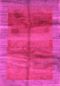 Abstract Pink Contemporary Rug, con2832pnk