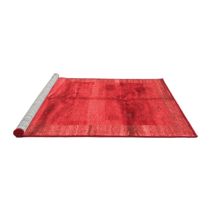 Contemporary Red Washable Rugs