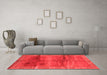 Contemporary Red Washable Rugs