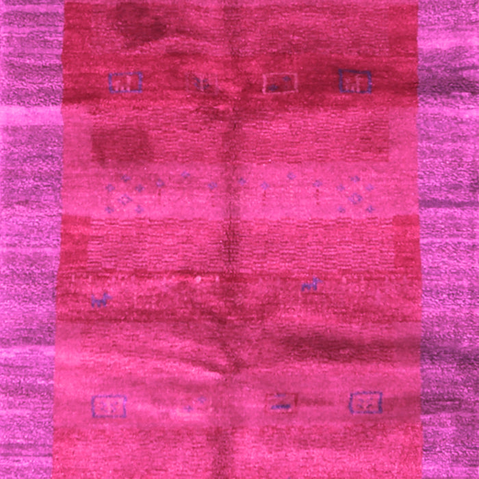 Machine Washable Abstract Pink Contemporary Rug, wshcon2832pnk