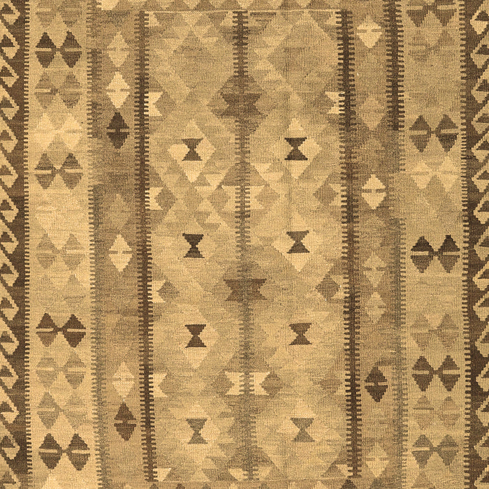 Machine Washable Abstract Brown Contemporary Rug, wshcon2833brn