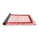 Solid Red Modern Area Rugs