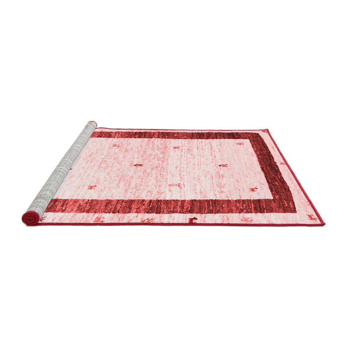 Modern Red Washable Rugs