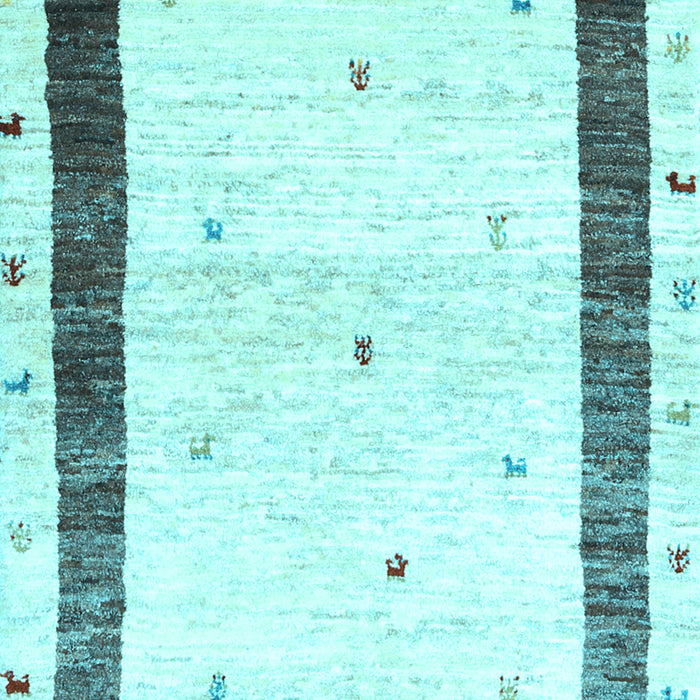 Solid Light Blue Modern Rug, con2834lblu