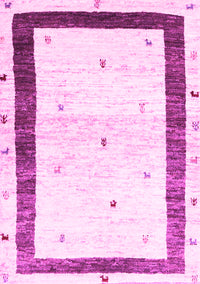 Solid Pink Modern Rug, con2834pnk