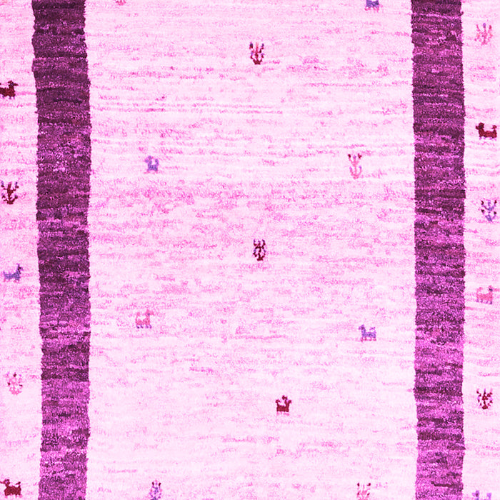 Machine Washable Solid Pink Modern Rug, wshcon2834pnk