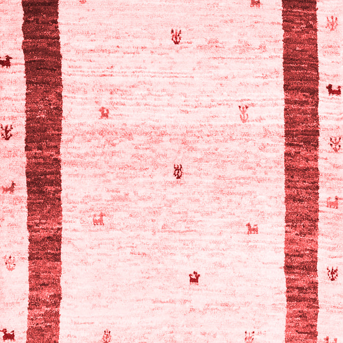 Machine Washable Solid Red Modern Rug, wshcon2834red