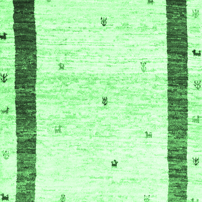 Machine Washable Solid Emerald Green Modern Area Rugs, wshcon2834emgrn