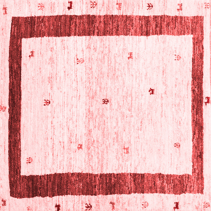 Solid Red Modern Rug, con2834red
