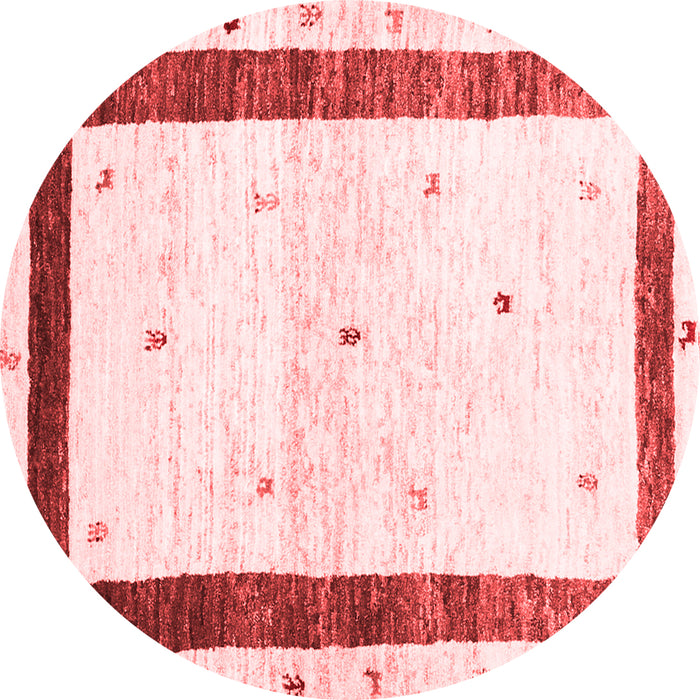 Solid Red Modern Rug, con2834red