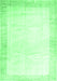 Machine Washable Solid Emerald Green Modern Area Rugs, wshcon2835emgrn