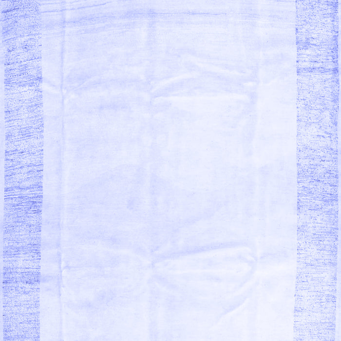 Machine Washable Solid Blue Modern Rug, wshcon2835blu