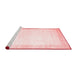 Modern Red Washable Rugs