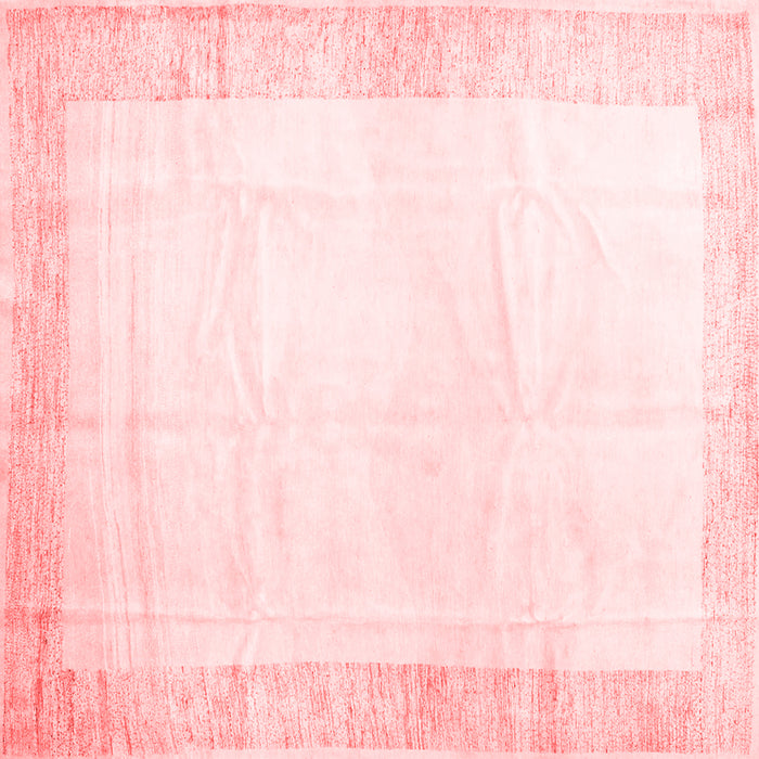 Machine Washable Solid Red Modern Rug, wshcon2835red