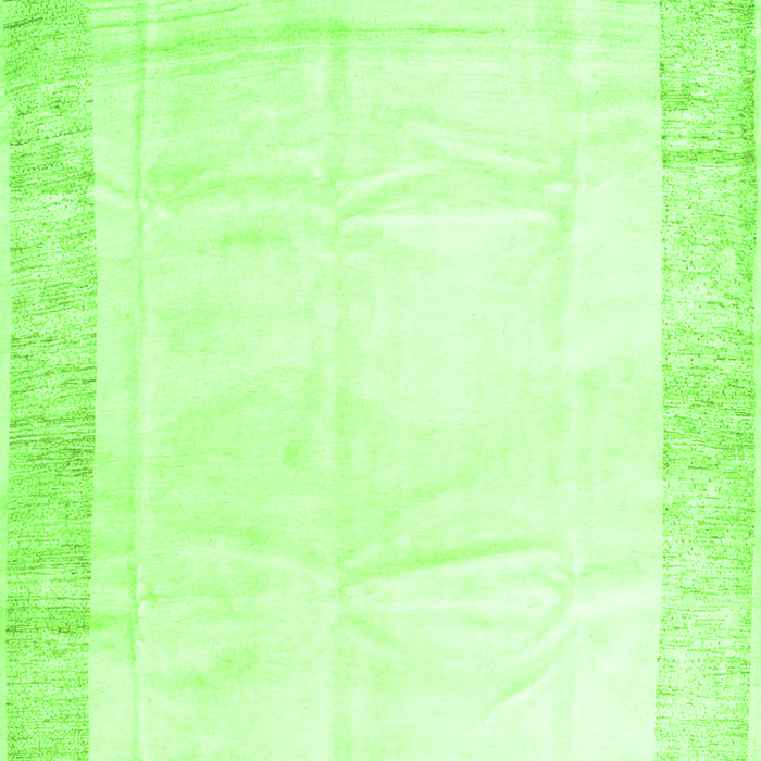 Solid Green Modern Rug, con2835grn