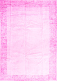 Solid Pink Modern Rug, con2835pnk