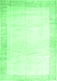 Solid Emerald Green Modern Rug, con2835emgrn