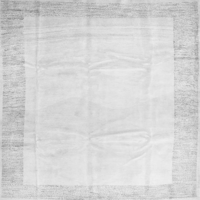 Serging Thickness of Solid Gray Modern Rug, con2835gry