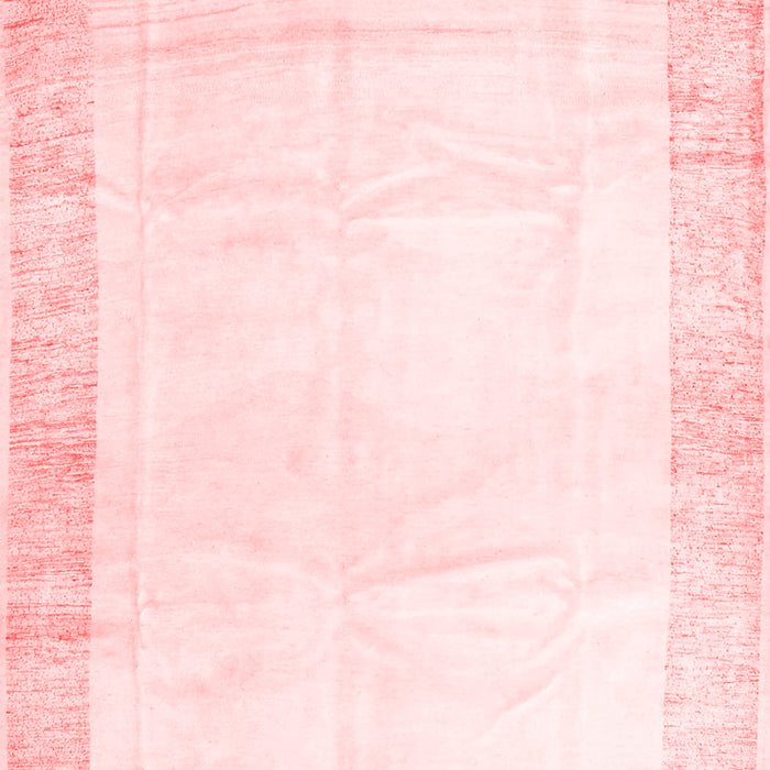 Machine Washable Solid Red Modern Rug, wshcon2835red