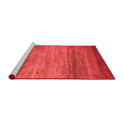 Contemporary Red Washable Rugs