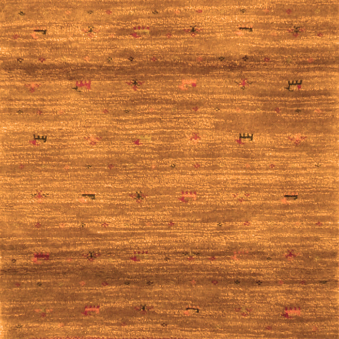 Abstract Orange Contemporary Rug, con2837org