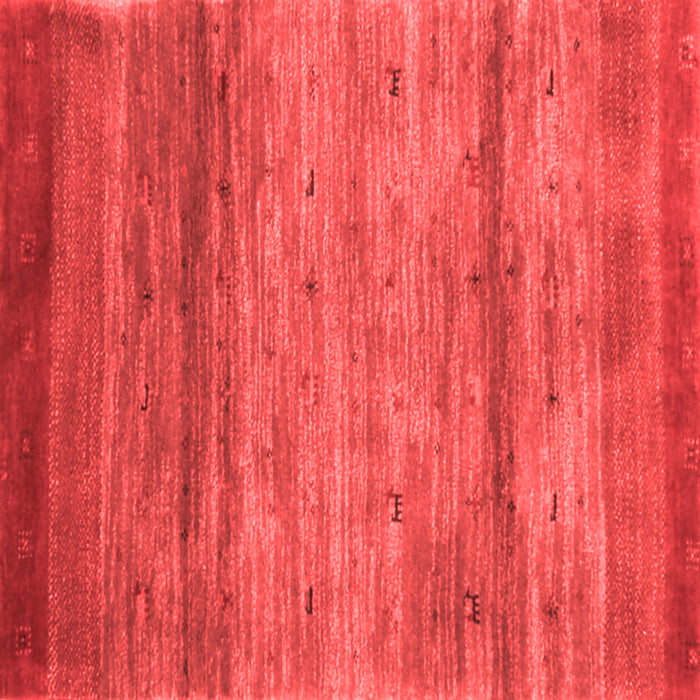 Machine Washable Abstract Red Contemporary Rug, wshcon2837red